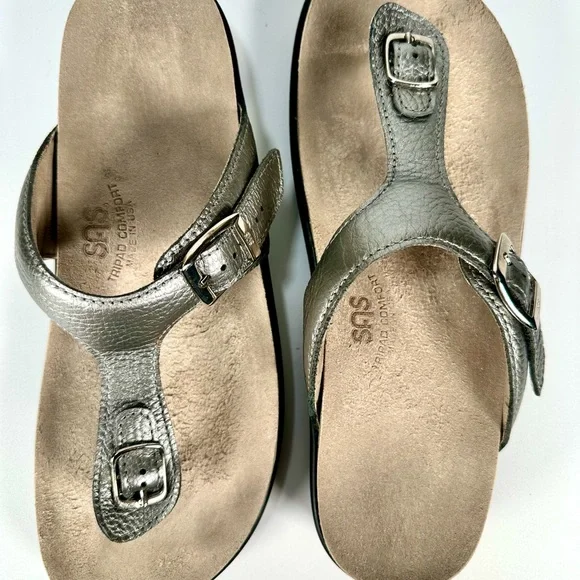 SAS Women's Sanibel T-Strap Slide Sandals - Picture 9 of 13